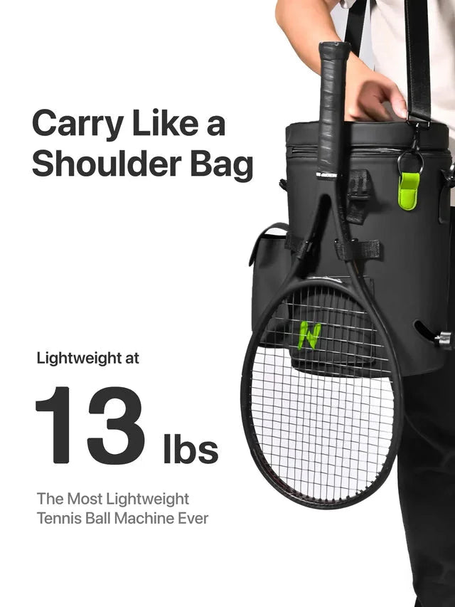 🎾 Game-Changing Portable Tennis Ball Machine | Elevate Your Solo Practice