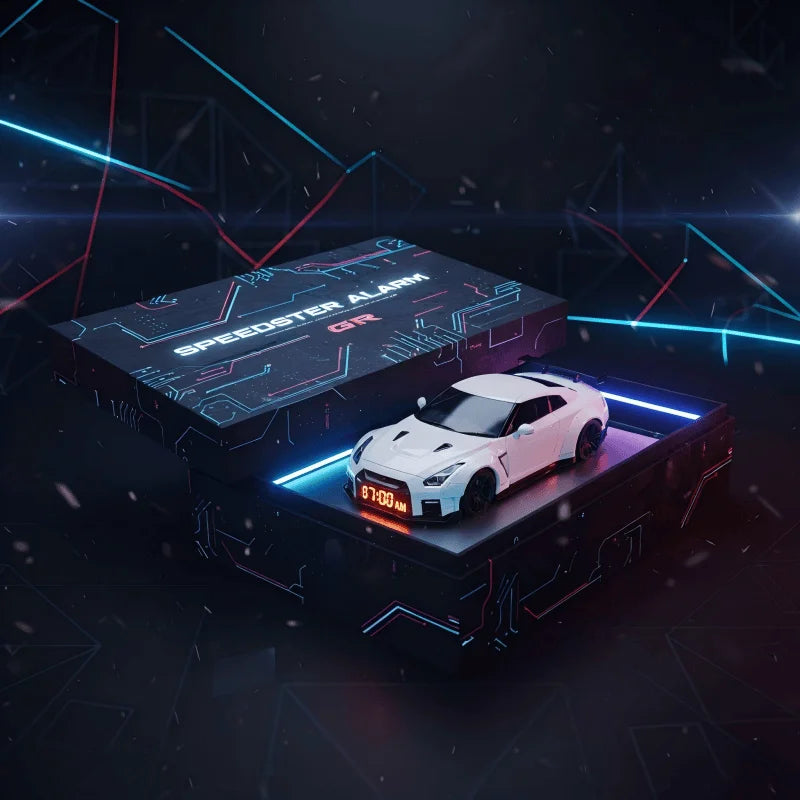 49%off- Hypercar Alarm Clock Realistic Engine & Light Effects