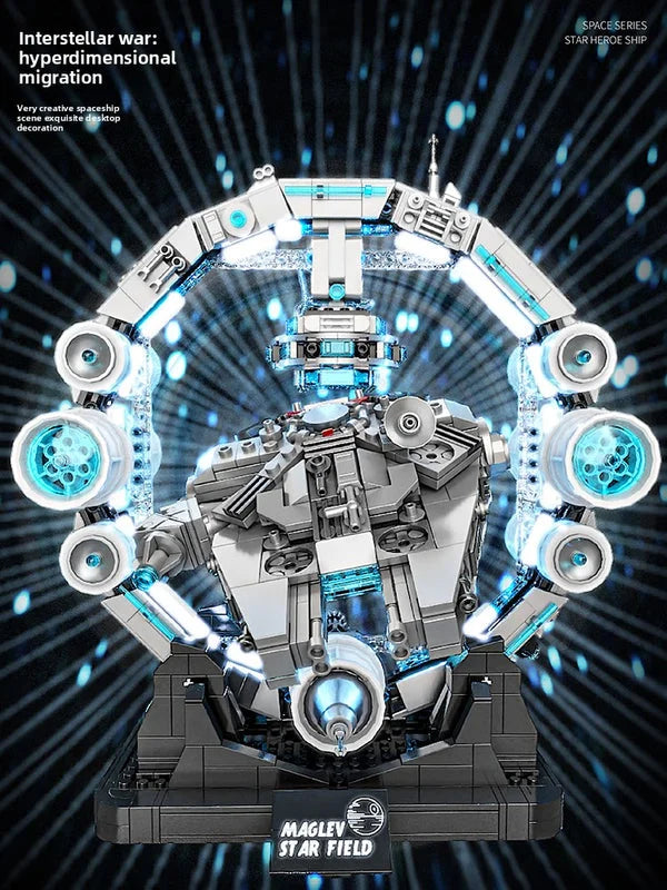 🚀 Star Wars Floating Building Blocks, 1195pcs Creative Fun Toy🌌